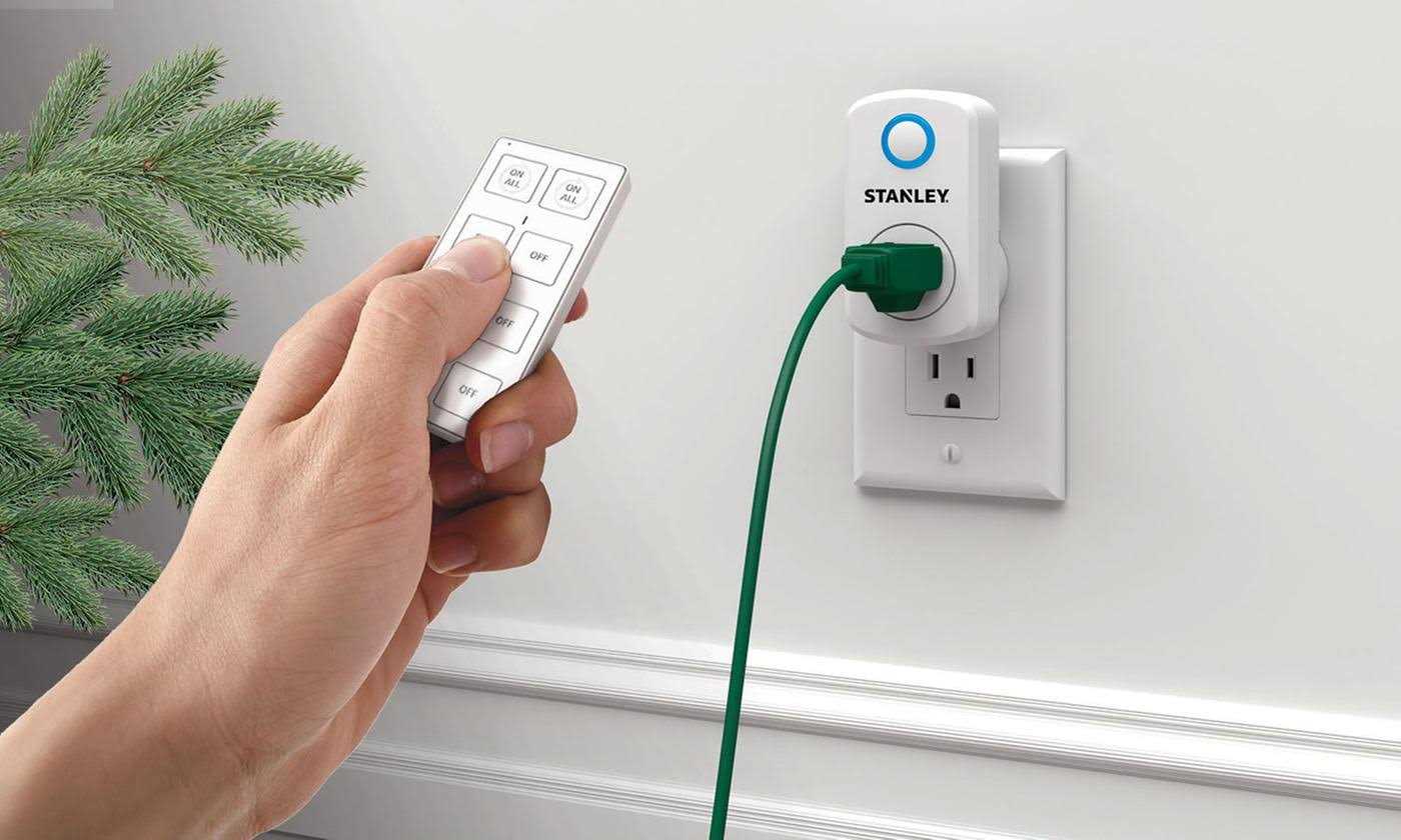 Stanley 37204 3-Pack Wireless Light Switch Remote System - Cheap Fitting