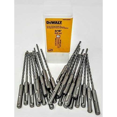 (25-Pack) DeWalt DWAF5403B25 DWAF5403 3/16 x 6-1/2 SDS Rotary Hammer Bits - Cheap Fitting
