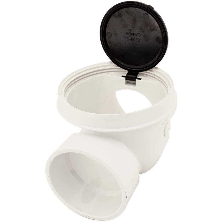 Canplas 223284W PVC Backwater Valve - Cheap Fitting