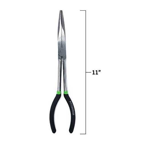 Pittsburgh 11 in. Long-Reach Needle Nose Pliers 64089 - Cheap Fitting