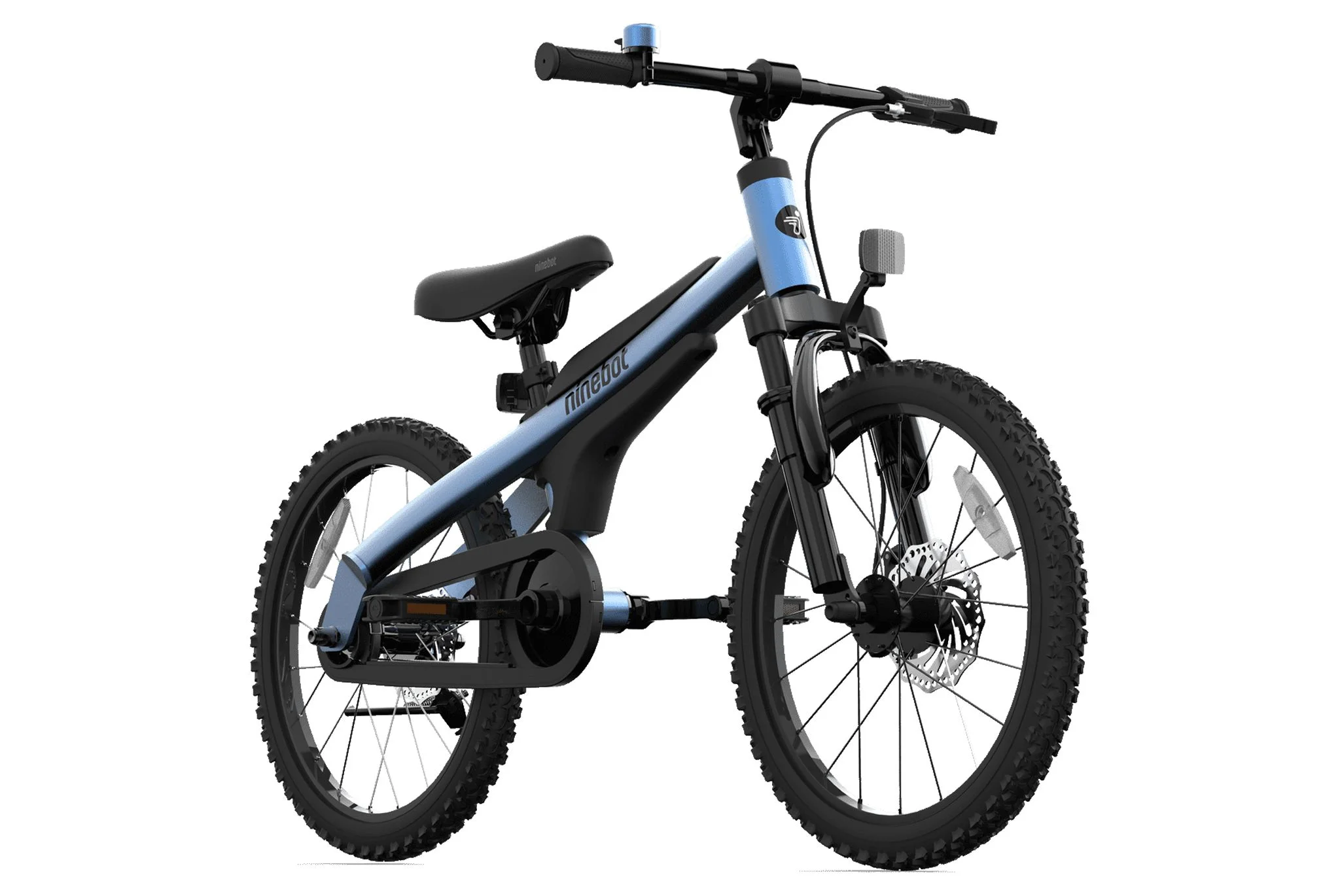 Ninebot Kids Bike by Segway 18 Inch, Blue, Premium Grade,Recommended Height 3'9'' - 4'9'' - Cheap Fitting
