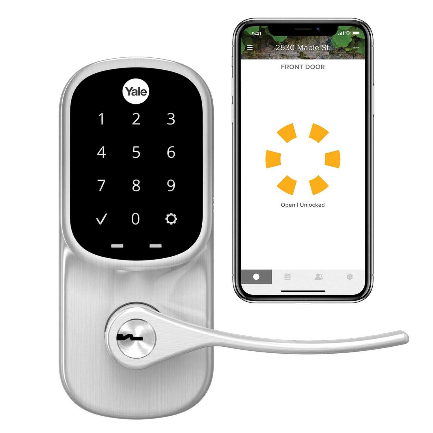 Yale Assure Lever Wi-Fi Smart Lock and Lever with Wi-Fi and Bluetooth - Cheap Fitting