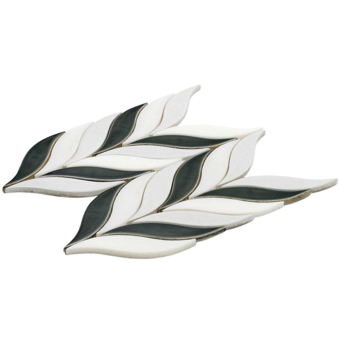 Delphi Sprig 2×22 x 3×22 Ceramic Mosaic Tile Ivy Hill Tile - Cheap Fitting