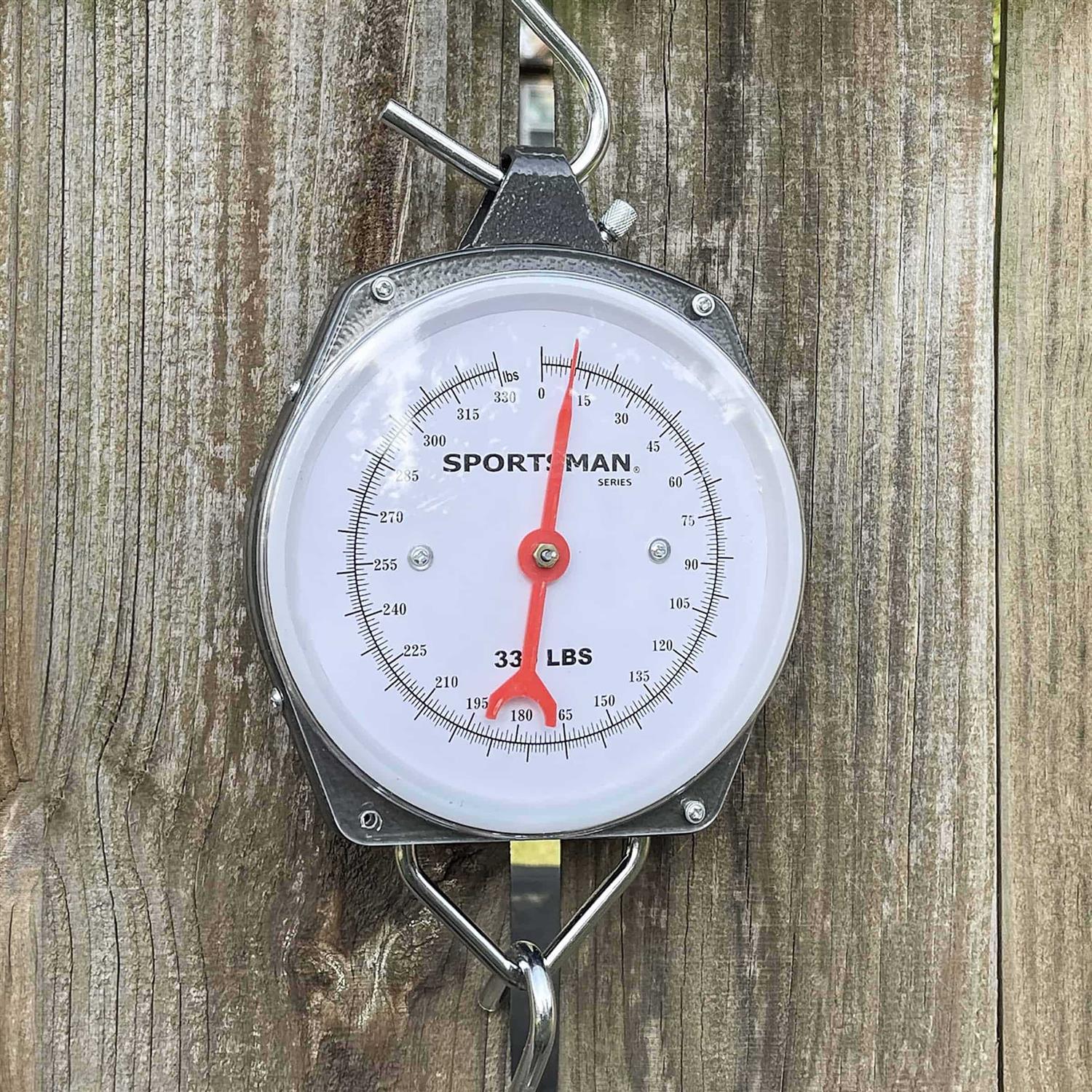 Sportsman 330 lb Hanging Dial Scale MS330 - Cheap Fitting
