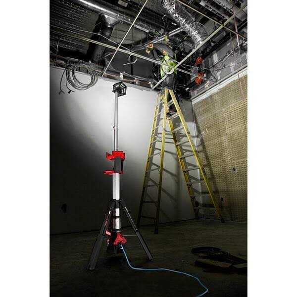 Milwaukee M18 FUEL 18V Lithium-Ion Brushless Cordless 7-1/4 in. Circular Saw & Tower Light w Batteries - Cheap Fitting