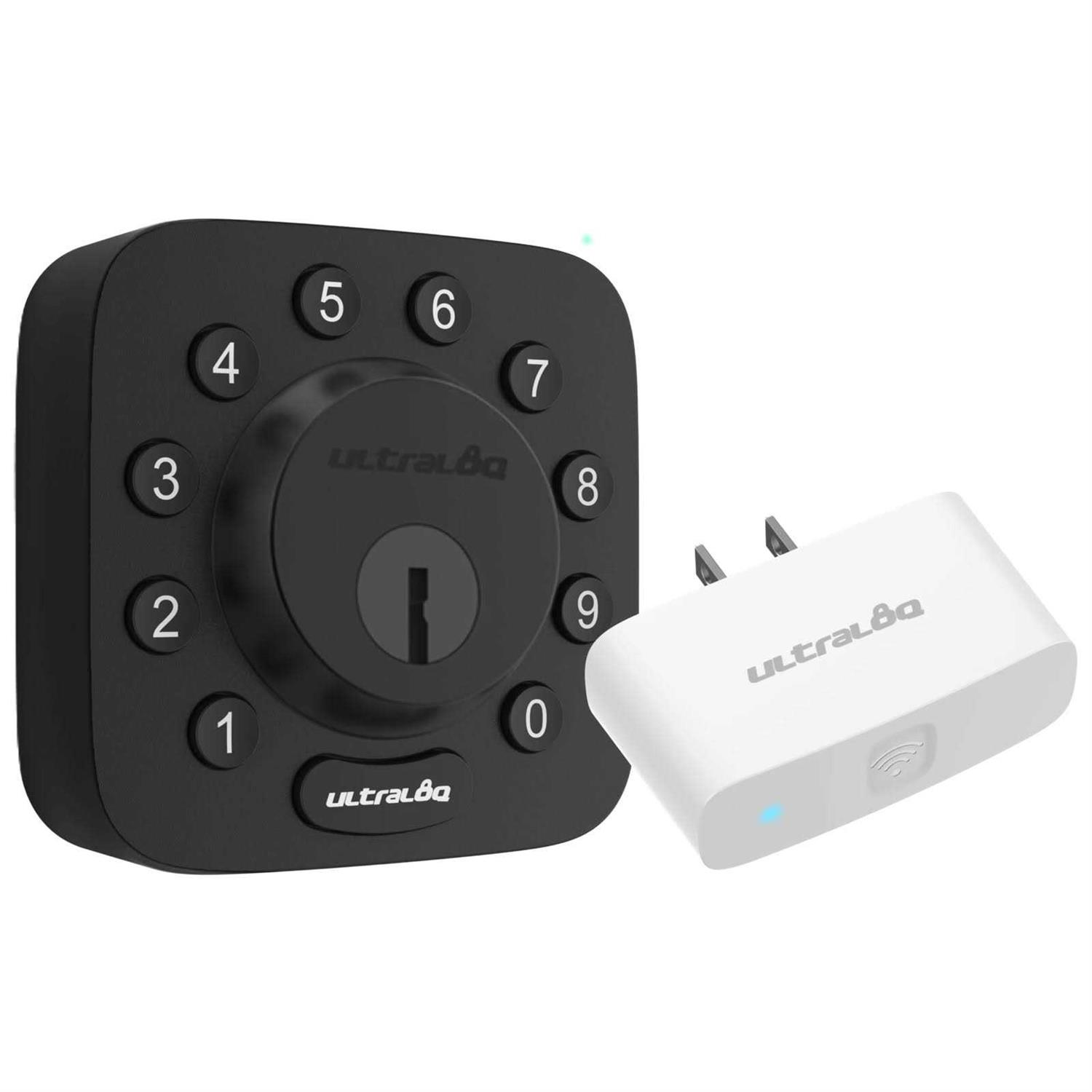 ULTRALOQ U Bolt Wifi Keyless Entry Keypad Home Front Door Locks with Auto Lock & Auto Unlock and Smart Home Integration - Cheap Fitting