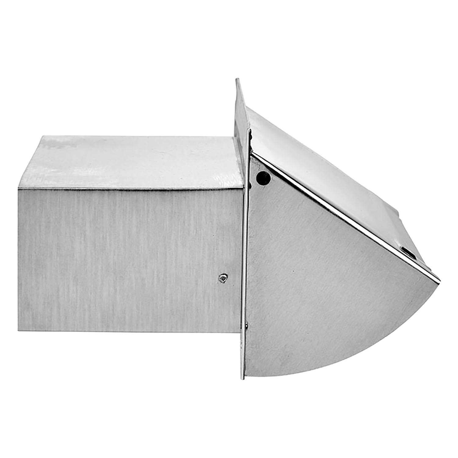 Lambro 106R 3.25-In. x 10-In. Aluminum Wall Cap - Cheap Fitting
