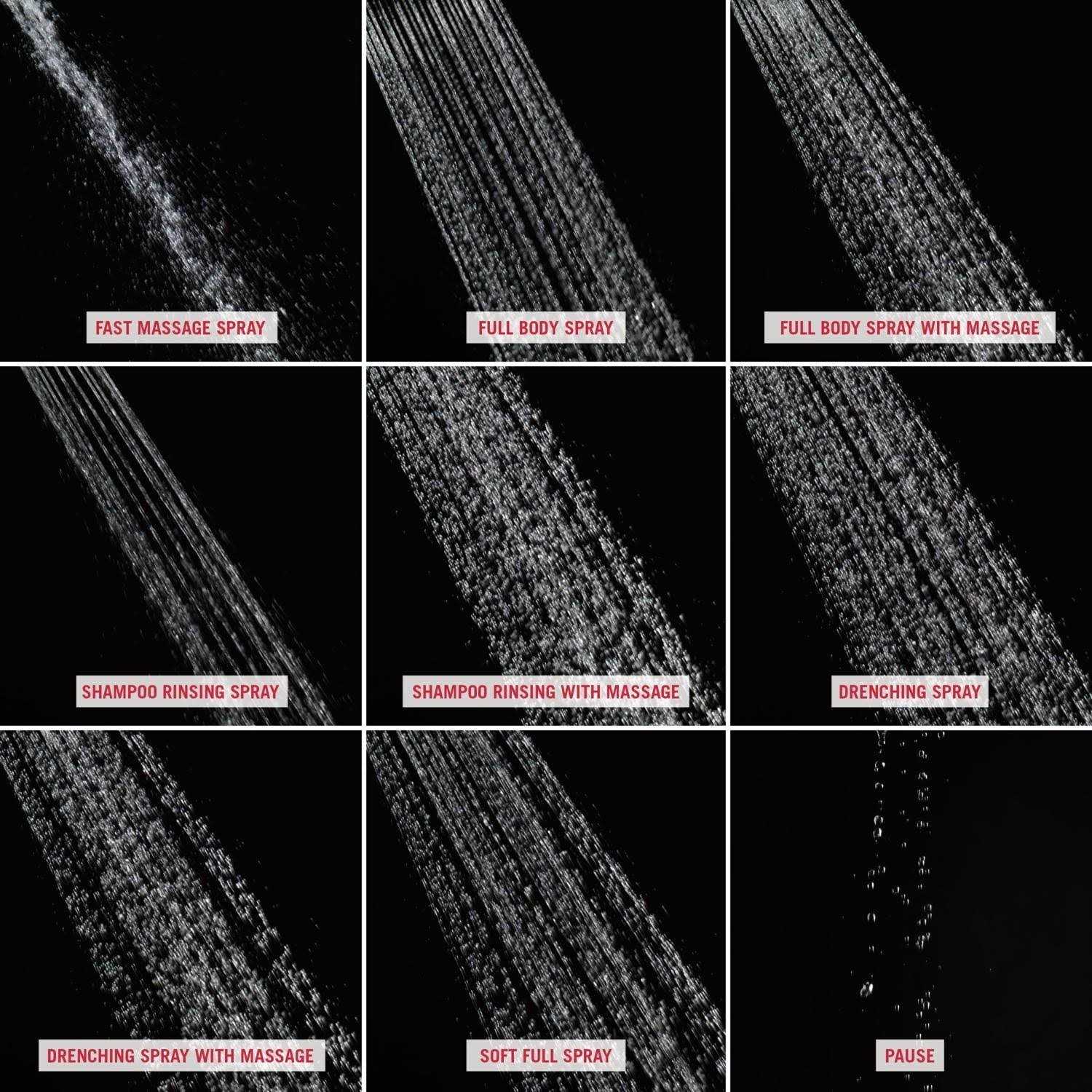 Delta ActivTouch 9-Setting Adjustable Wall Mount Hand Shower - Cheap Fitting