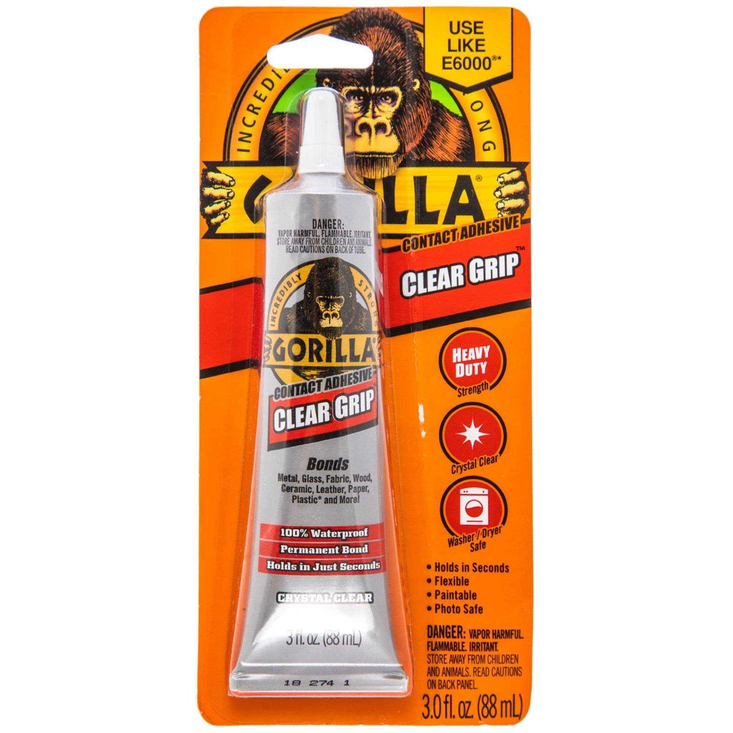 Gorilla Glue Clear Grip Contact Adhesive - Cheap Fitting