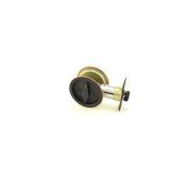 Kwikset 335-514 Round Privacy Pocket Door Lock - Cheap Fitting