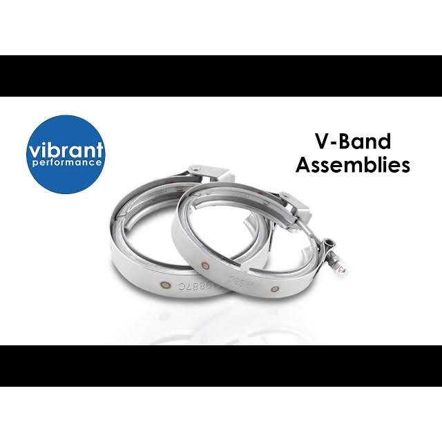 Vibrant 1491C Quick Release V-Band Clamp - Cheap Fitting