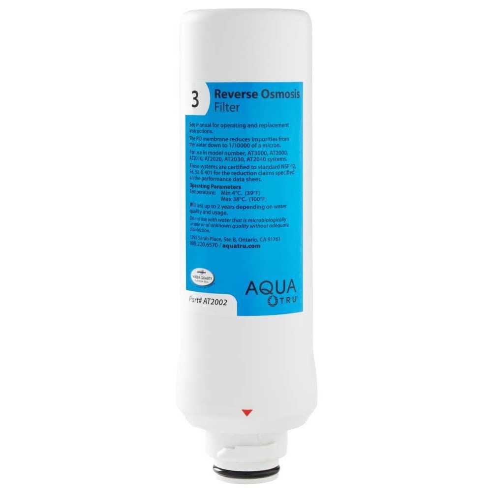 AquaTru Reverse Osmosis Replacement Filter - Cheap Fitting