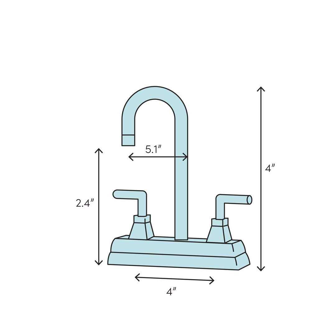 Delta Commercial 86T Two Handle Metering Slow-Close Bathroom Faucet 86T1153 - Cheap Fitting