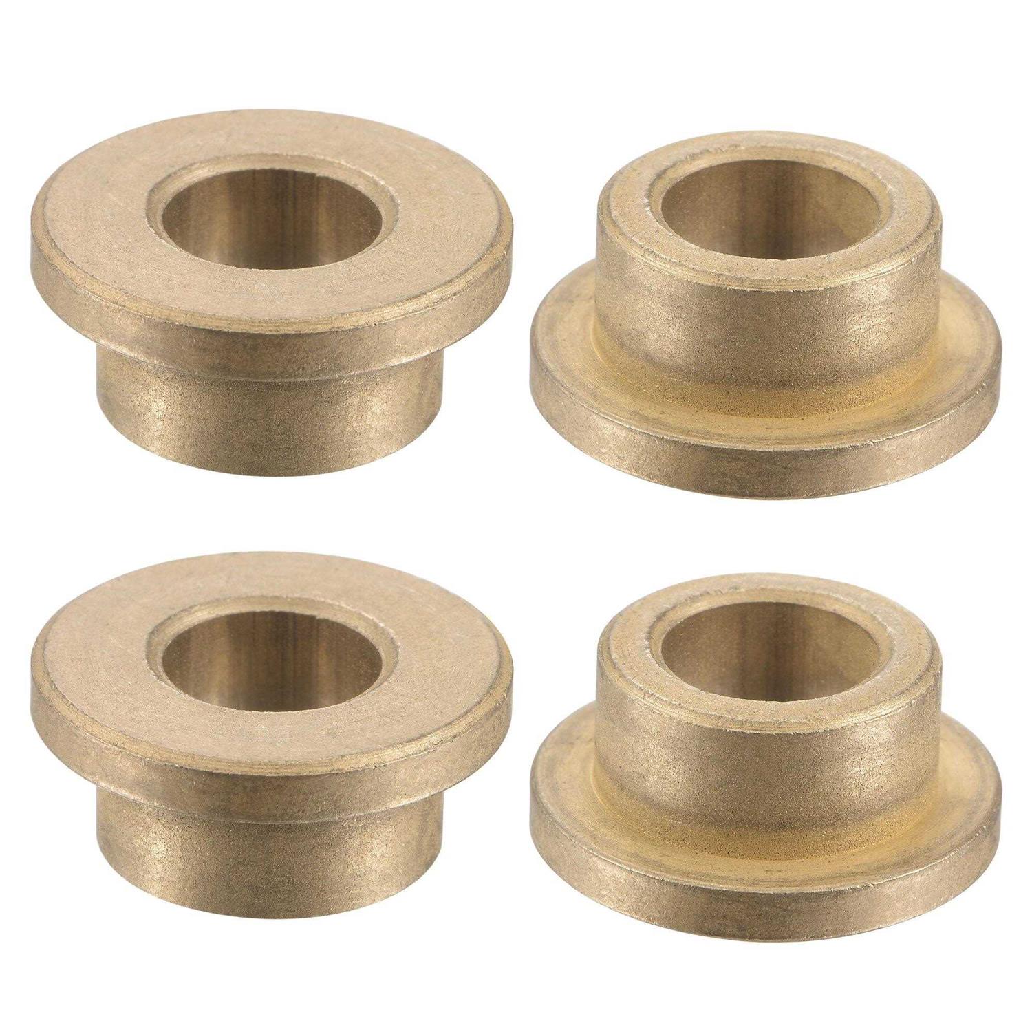 uxcell Flange Sleeve Bearings Sintered Bronze Self-Lubricating Bushing - Cheap Fitting