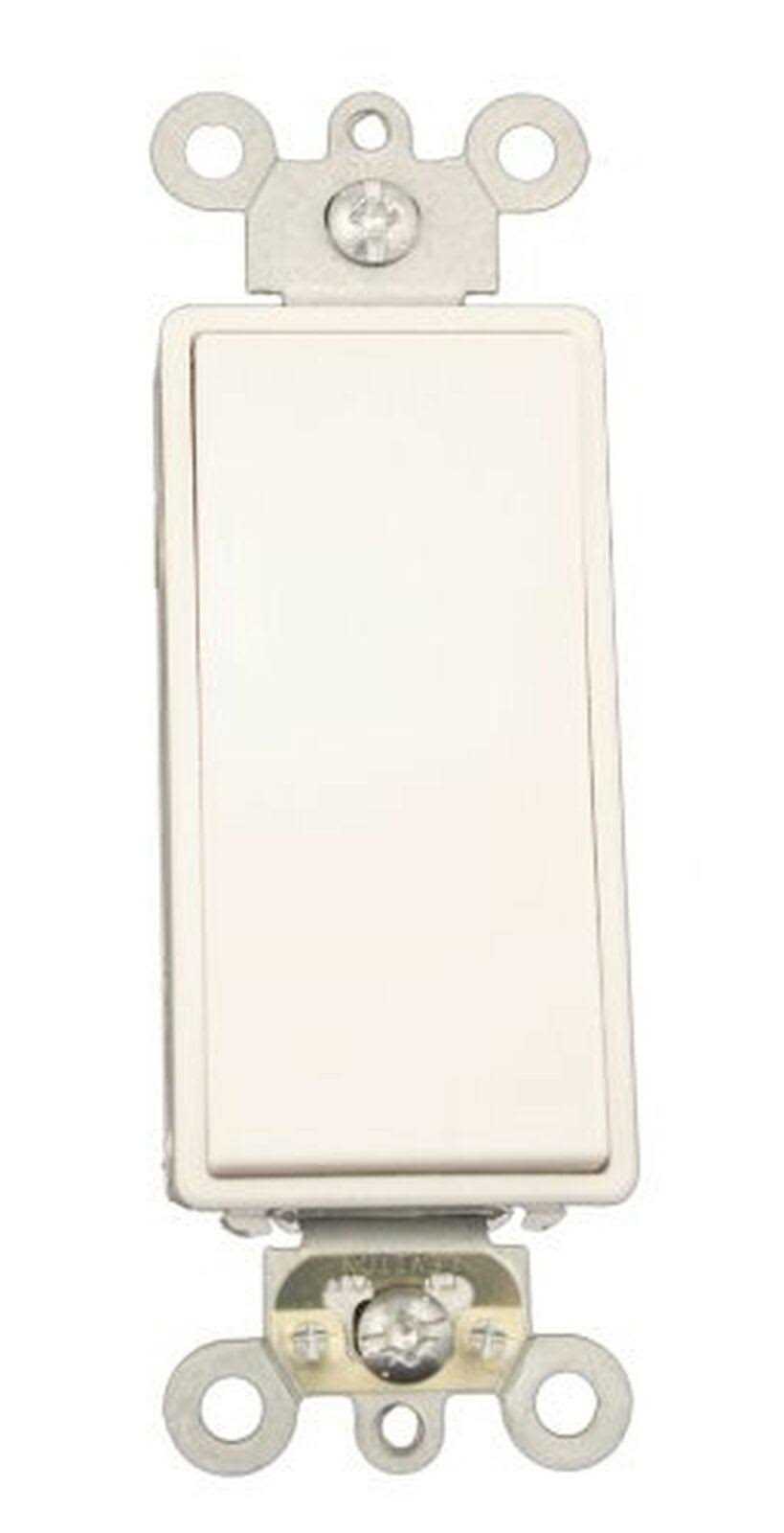 Leviton 5657-2W Decora Plus Single Pole Rocker Switch - Cheap Fitting