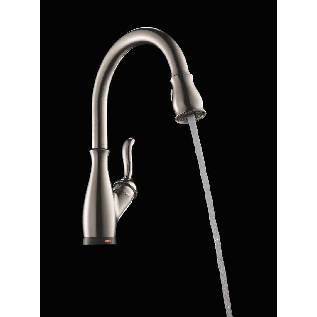 Delta Leland Single Handle Pull-Down Kitchen Faucet with Touch2O - Cheap Fitting