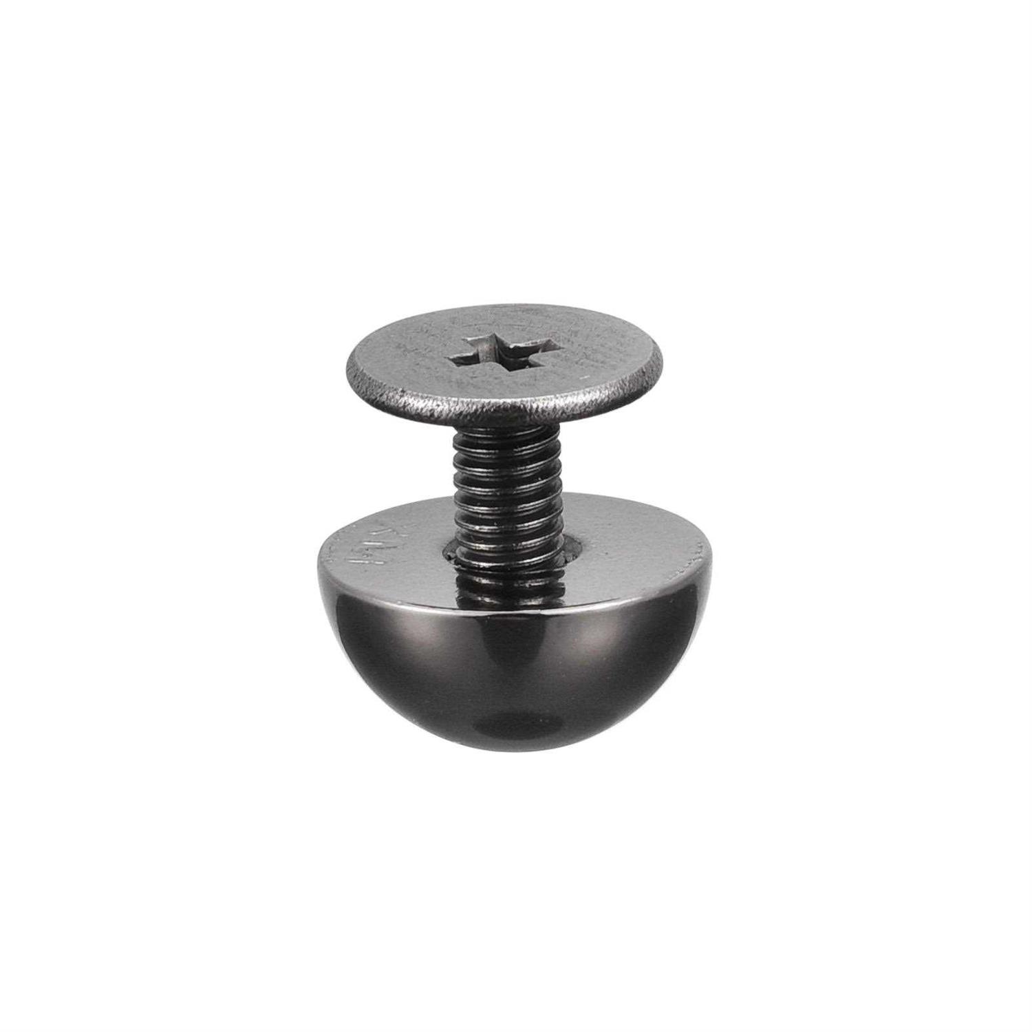Uxcell Screw Back Rivets Hollow Round Head Leather Studs - Cheap Fitting
