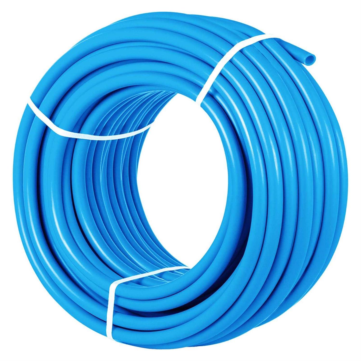 VEVOR Pex Tubing 1 Pex Pipe 300ft Flexible Pex Hose Non Oxygen Barrier Pex Tube Coil 80-160psi Pex Water Line - Cheap Fitting