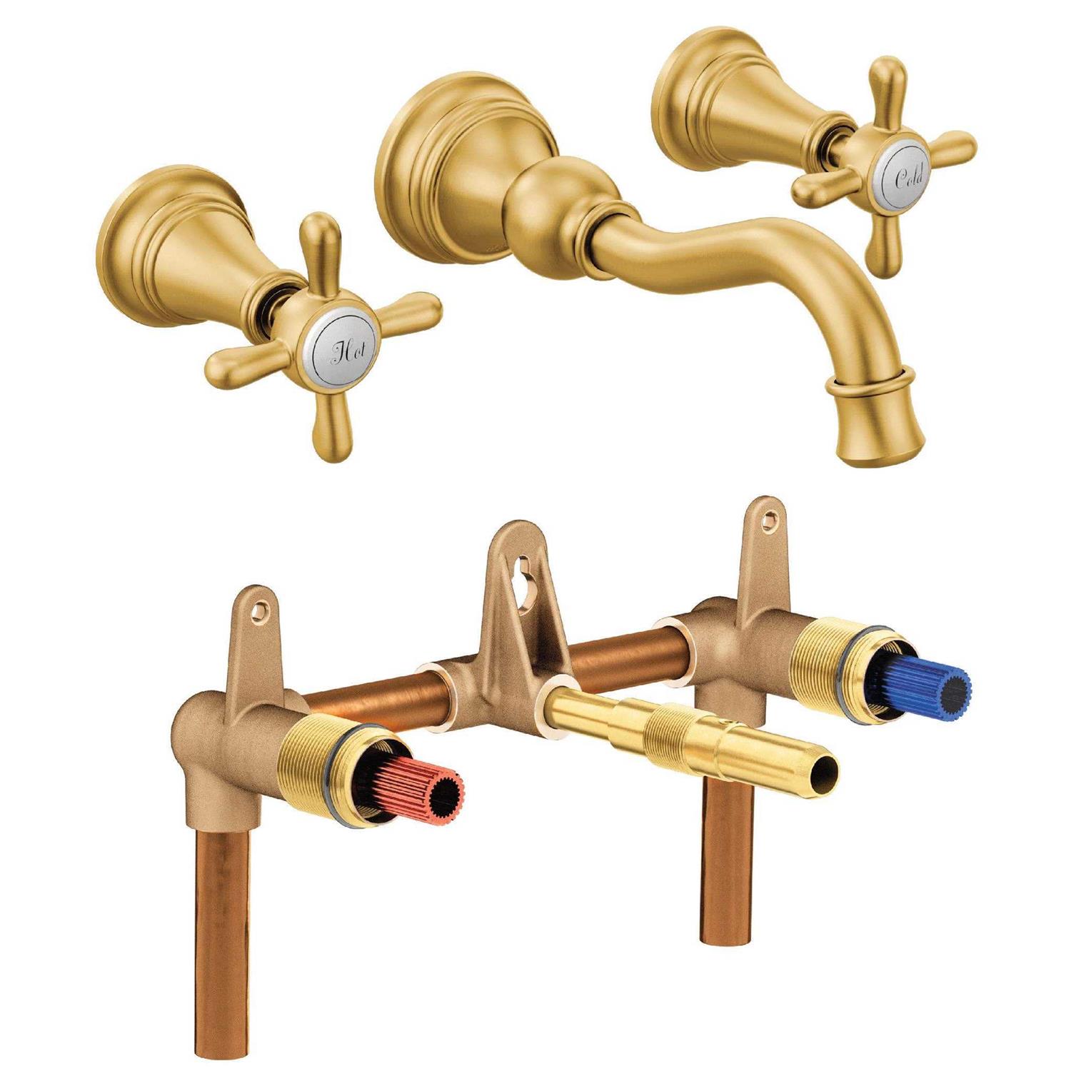 Moen 9700 M-PACT Wallmount Bathroom Faucet Rough-In Valve - Cheap Fitting