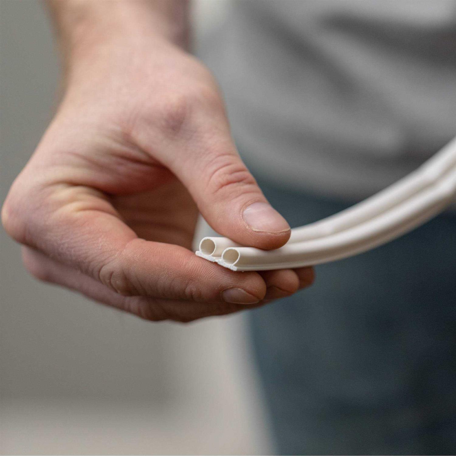 Duck Brand Max Strength Silicone .25 inch Medium Gap Weatherstrip Seal - Cheap Fitting