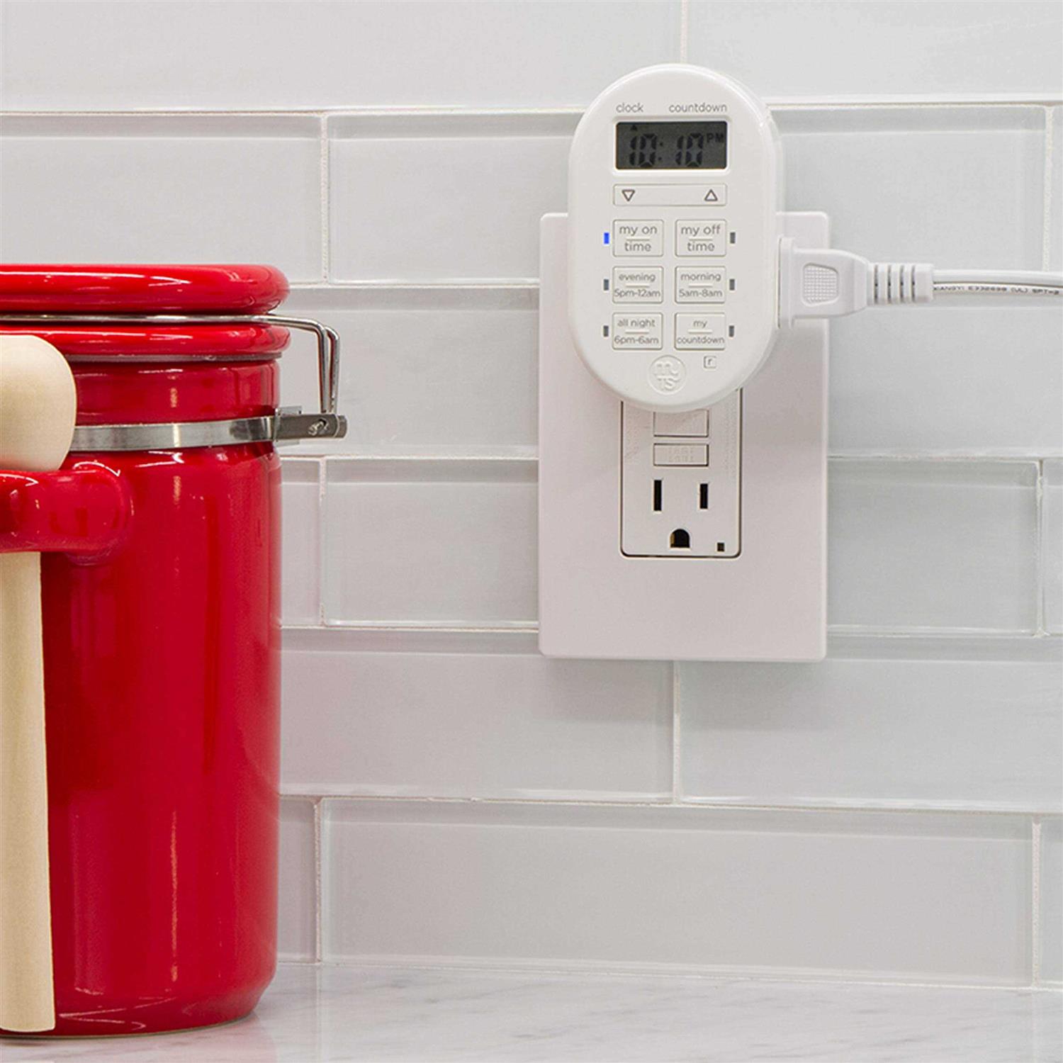 Mytouchsmart Programmable Indoor Plug-In Digital Timer 1-Outlet - Cheap Fitting