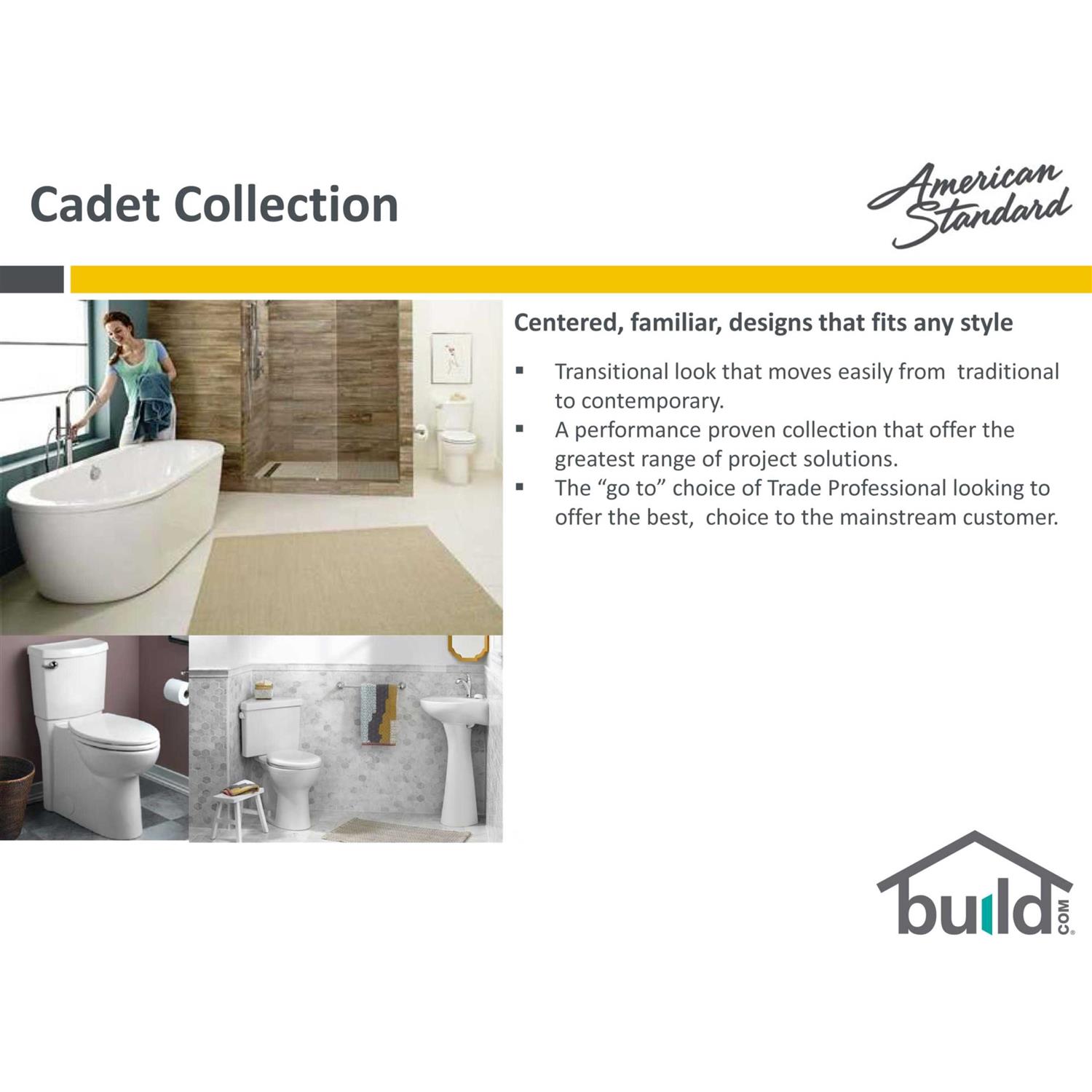 American Standard Cadet Bidet - Cheap Fitting