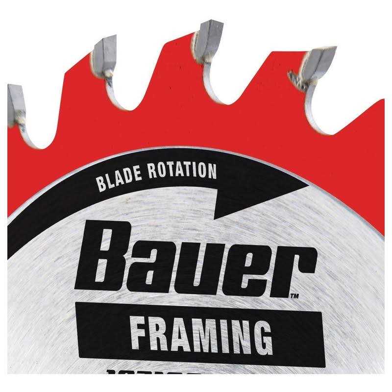 Bauer 4-1/2 in. 24T Framing Circular Saw Blade - Cheap Fitting