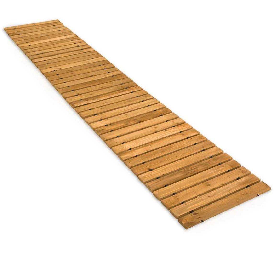 Plow Hearth Weather-Resistant Straight Cedar Pathway - Cheap Fitting