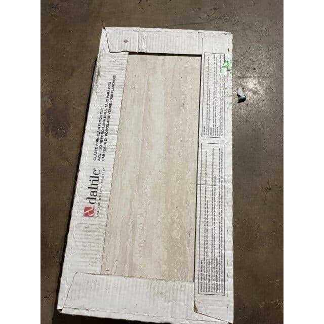 Daltile Glendale Ivory Matte 12 in. x 24 in. Glazed Porcelain Floor and Wall Tile - Cheap Fitting