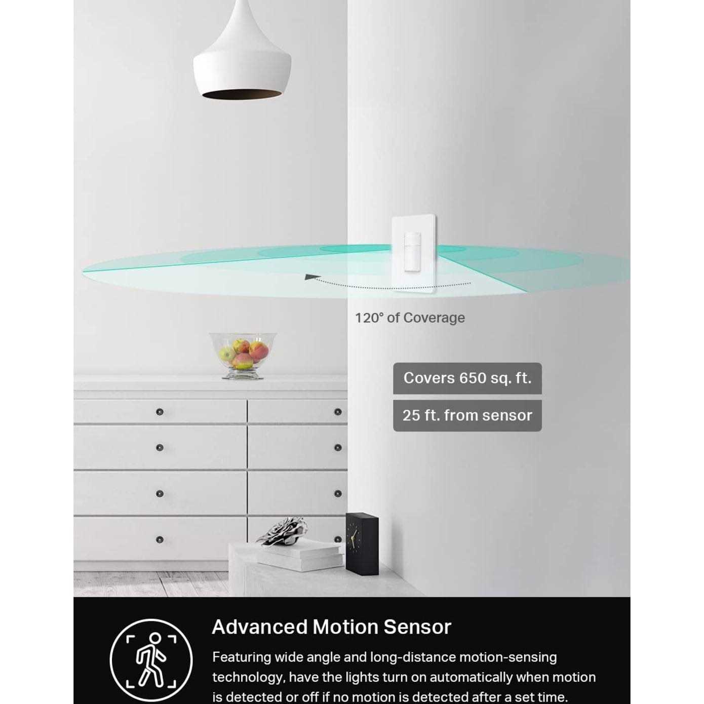 Kasa Smart Motion Sensor Switch KS200M - Cheap Fitting