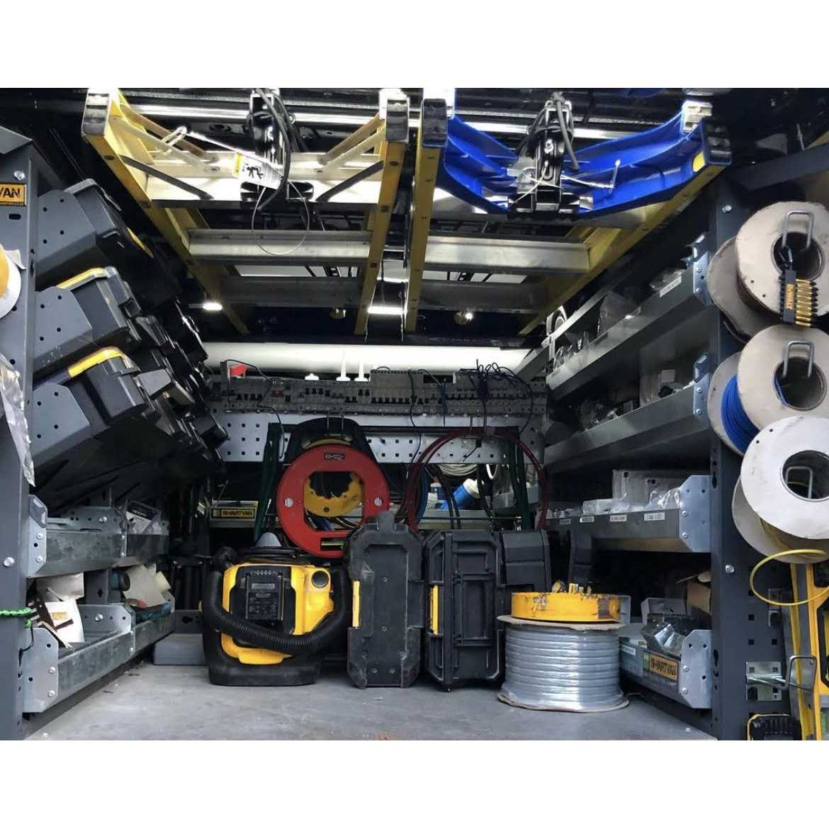 Jet Rack Van Interior Ladder Storage System JET-800 - Cheap Fitting