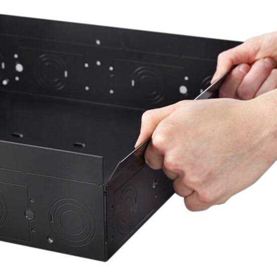 In-Wall Storage Box Chief PAC525FCW - Cheap Fitting