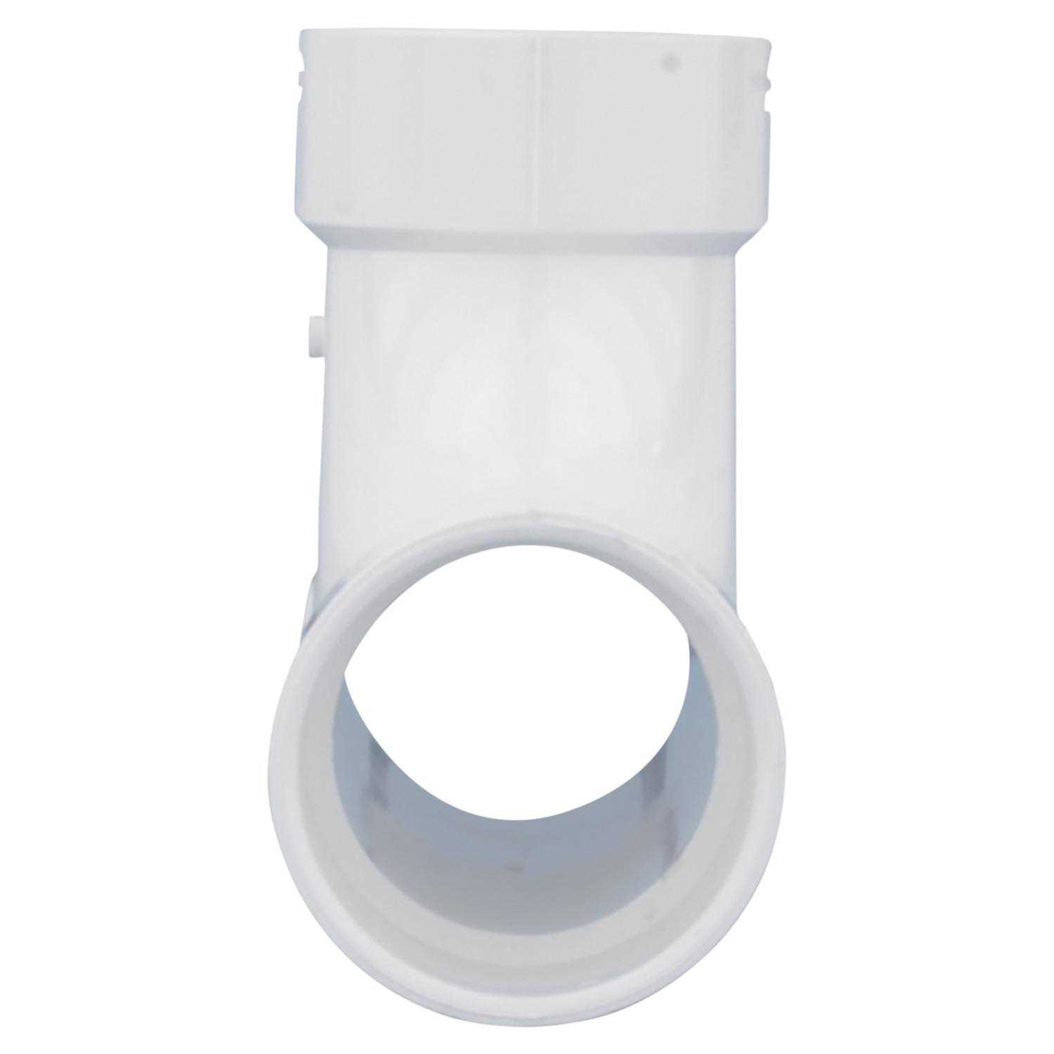 Charlotte Pipe 4 In. Schedule 40 DWV 2-Way PVC Cleanout Tee - Cheap Fitting
