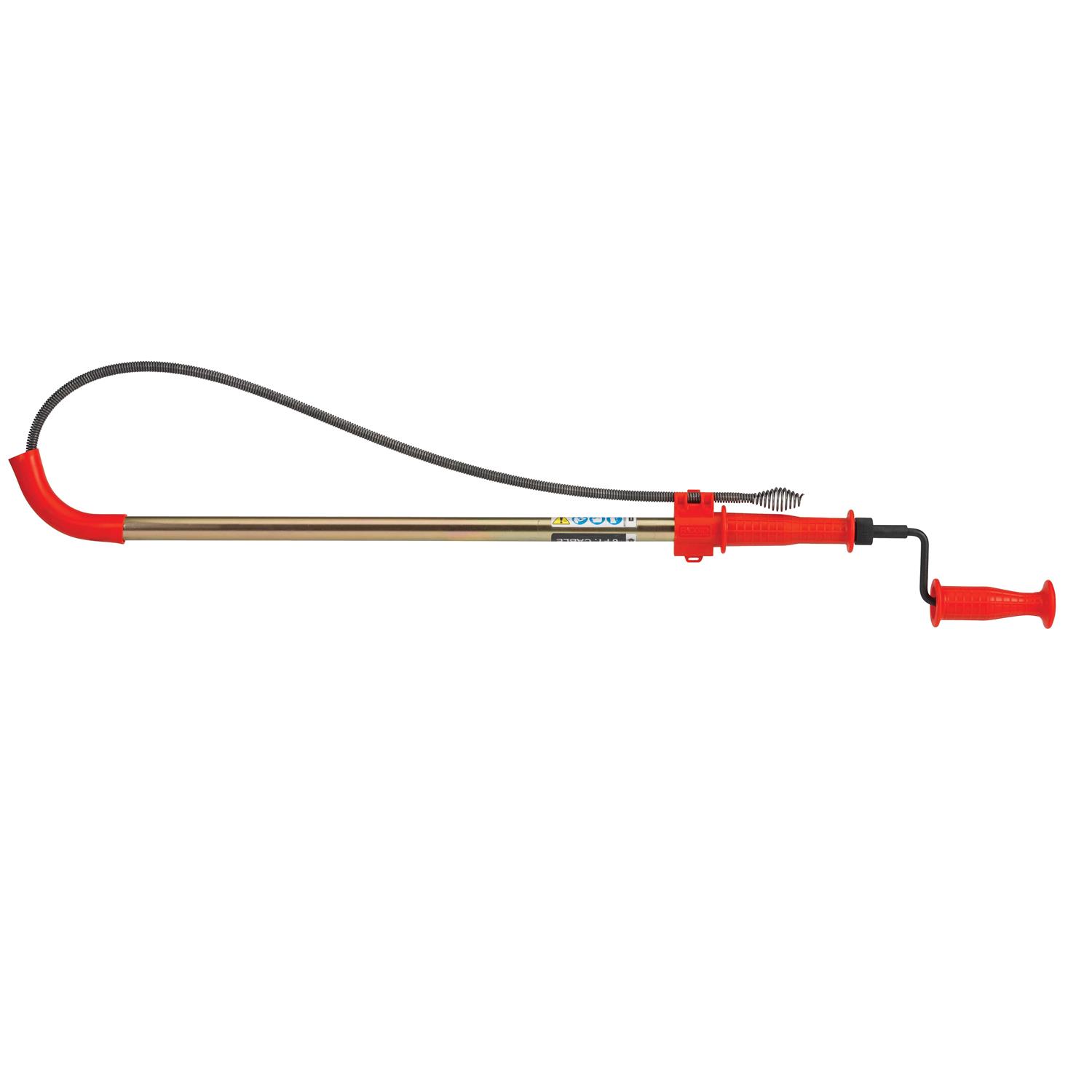 RIDGID 59802 6 ft. Toilet Auger with Drop Head - Cheap Fitting