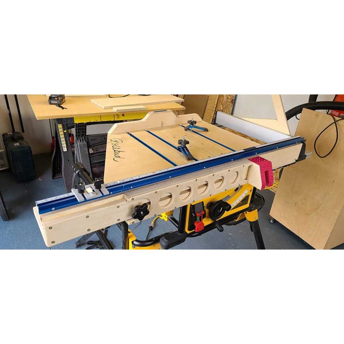 Rockler Aluminum Miter Bar - Cheap Fitting