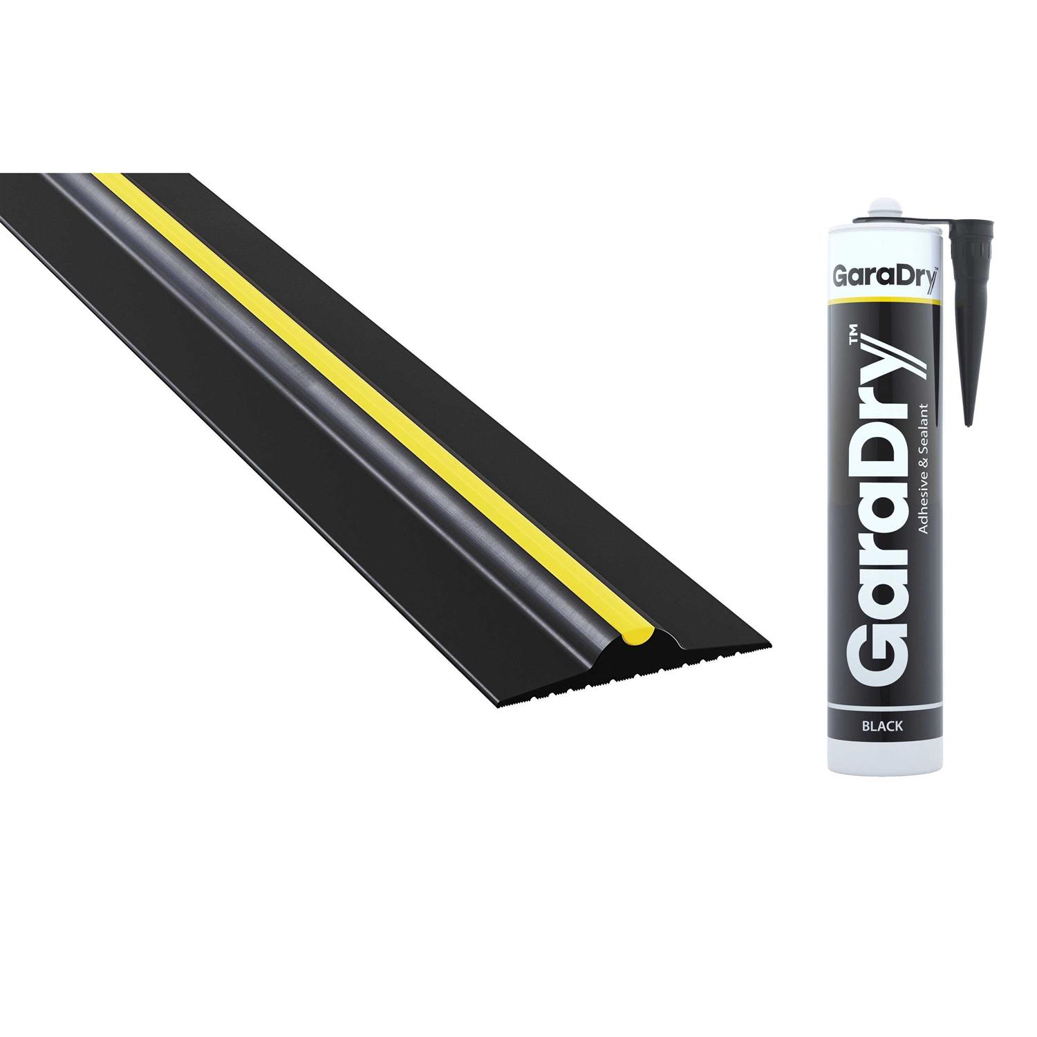 1/2 High Garage Door Threshold Seal Kit - Cheap Fitting