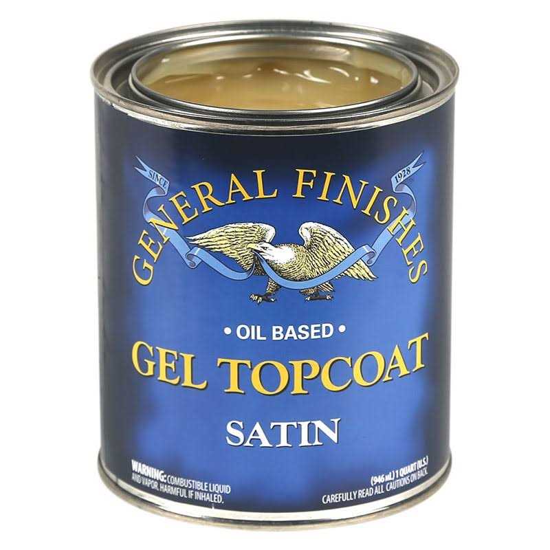 Gel Satin Topcoat General Finishes - Cheap Fitting