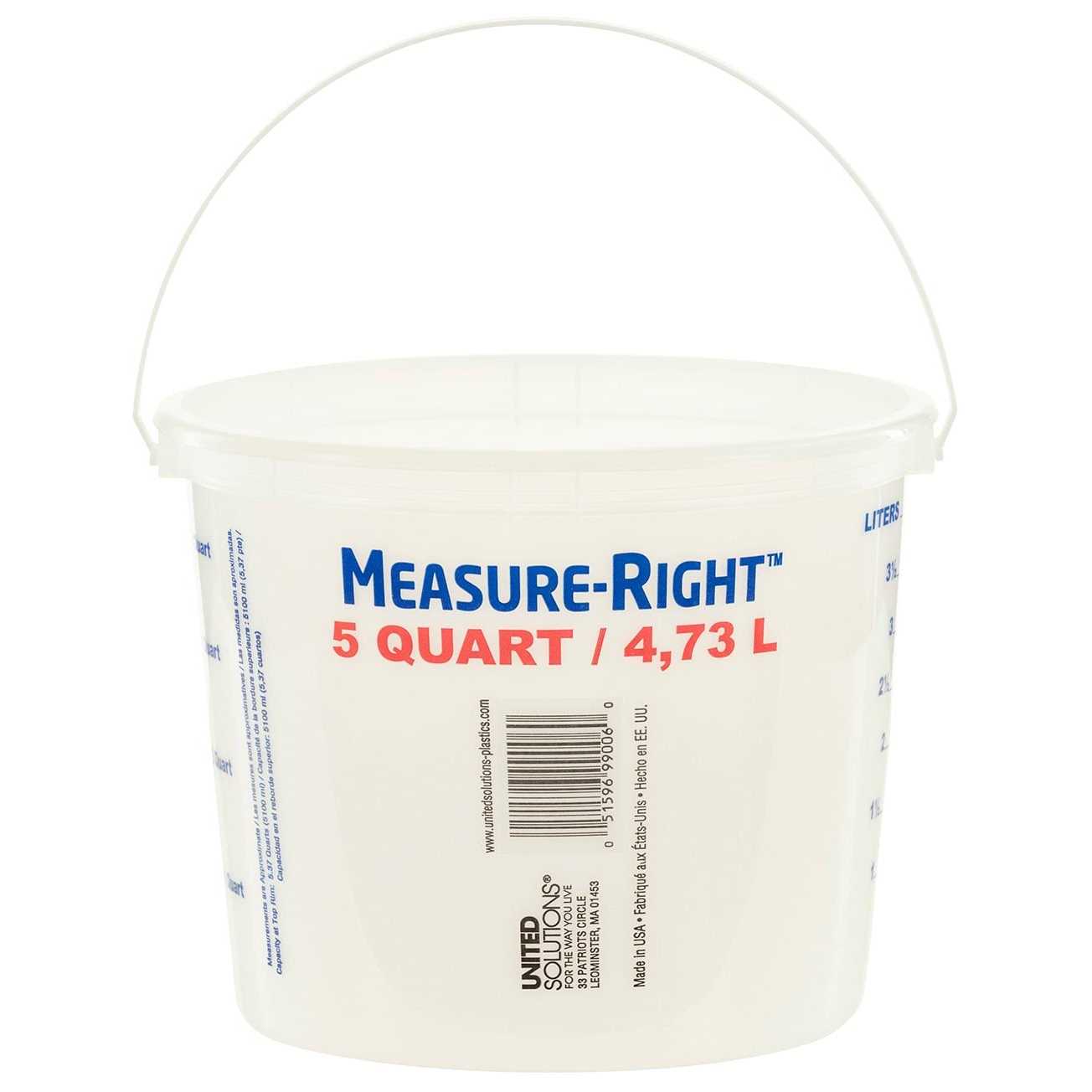 United Solutions 5-Quart Plastic Paint Bucket - Cheap Fitting