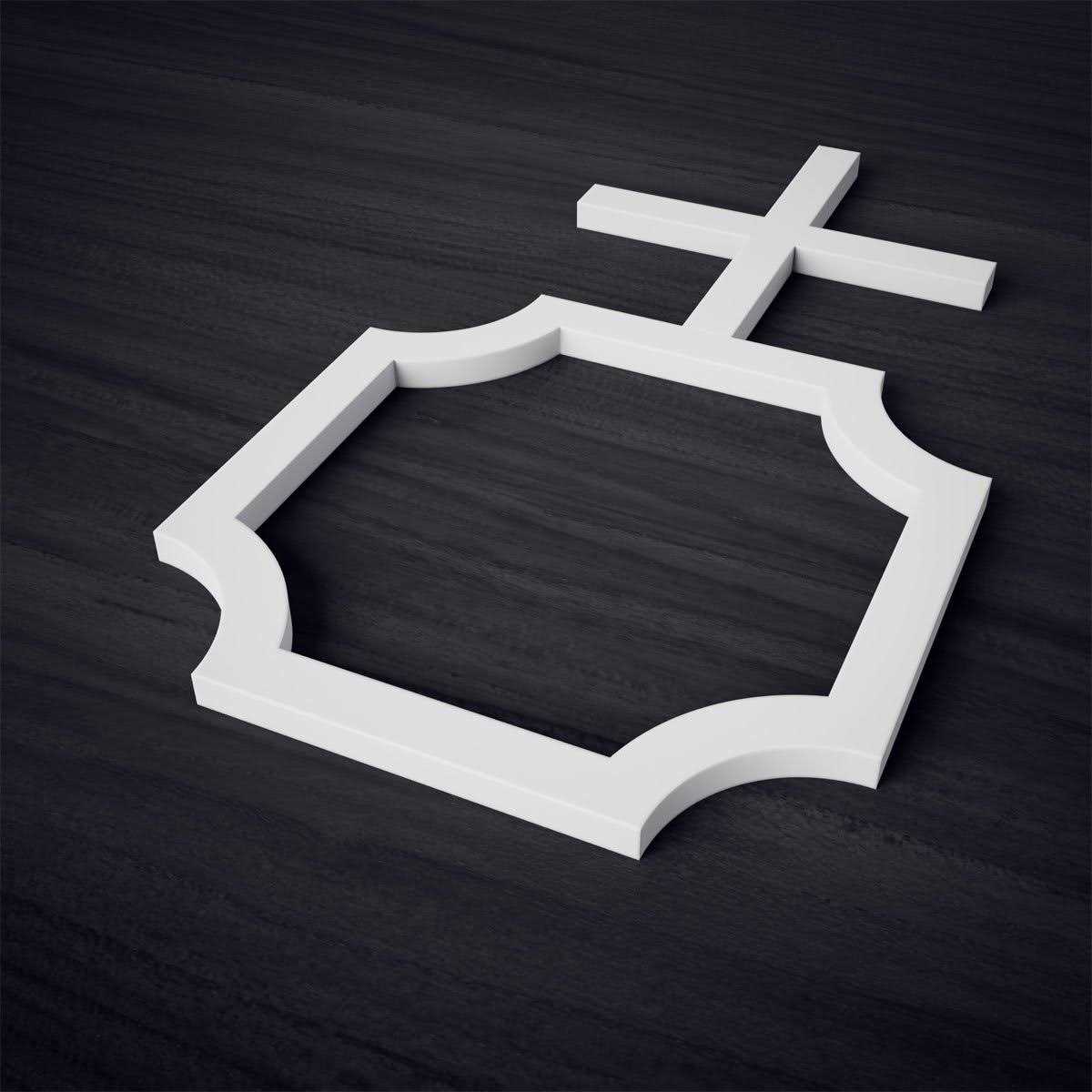 Ekena Millwork Bradley Decorative Fretwork Wall Panels in Architectural Grade PVC - Cheap Fitting