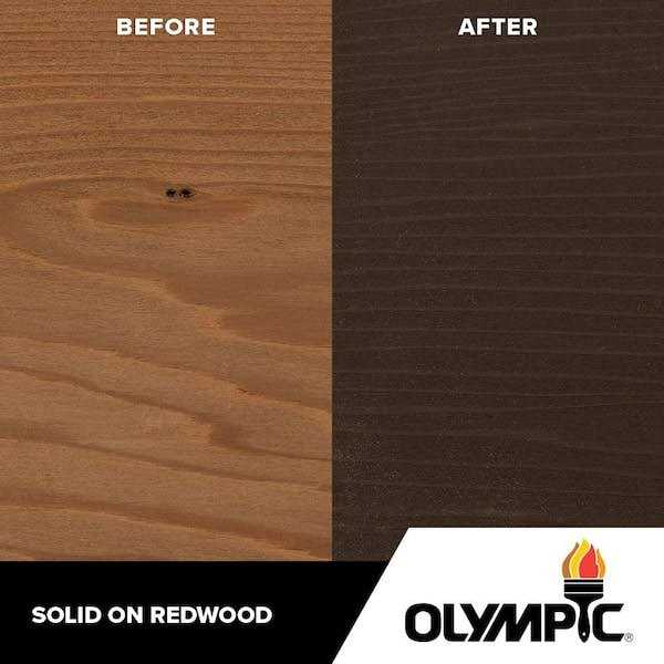 Olympic Wood Protector Exterior Solid Color Wood Stain - Cheap Fitting