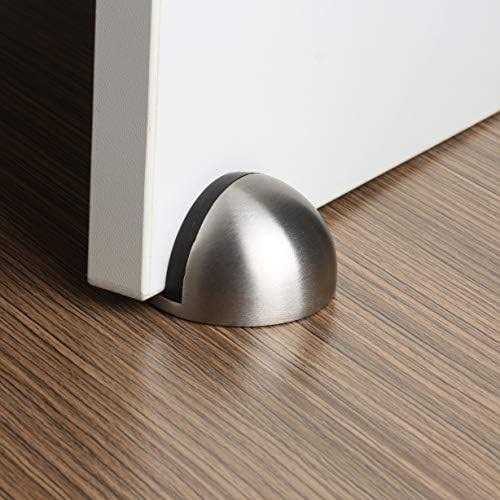 Door Stopper 2 Pack Stainless Steel Brushed Door Stop 3M Adhesive Door Holder Doorstop for Hotel Home Restaurant - Cheap Fitting