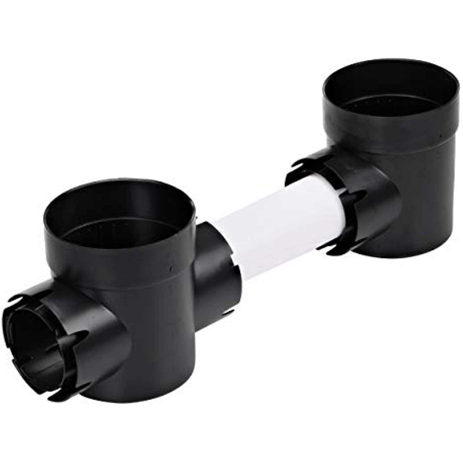 NDS Spee-D Double Catch Basin Outlet Black - Cheap Fitting