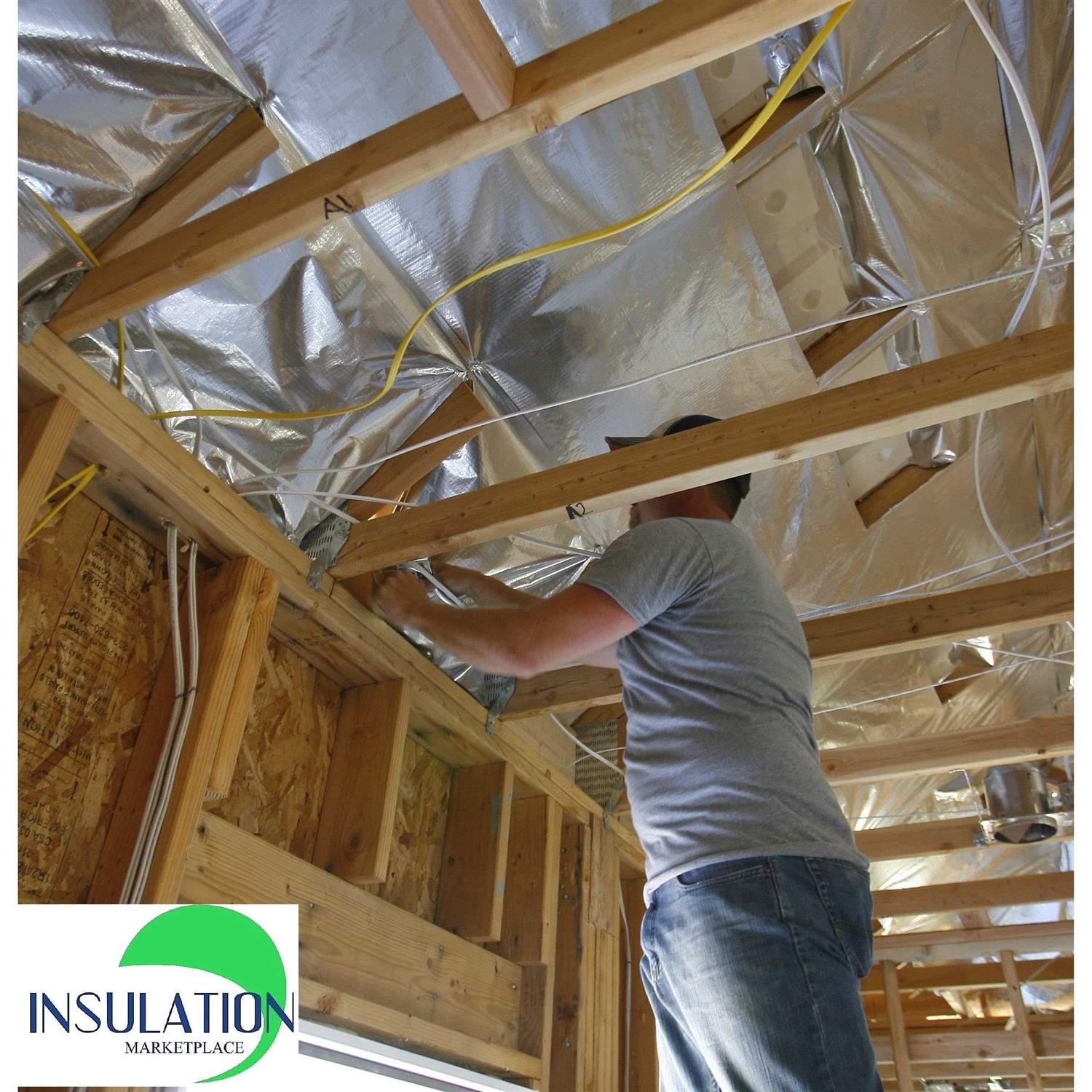 SmartFOIL 4ft x Industrial Grade Radiant Barrier roll - Cheap Fitting