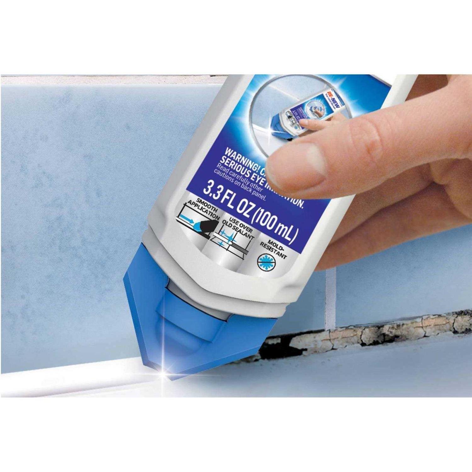 GE Re-New Kitchen and Bath Silicone Sealant - Cheap Fitting