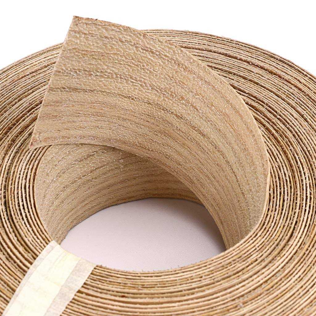 Skelang Roll Wood Veneer Edge Banding Preglued Iron-On with Hot Melt Adhesive Edgebanding Flexible Wood Tape - Cheap Fitting