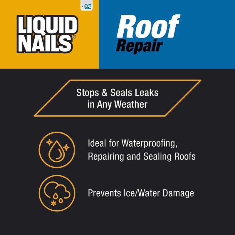 Liquid Nails Roof Repair - Cheap Fitting