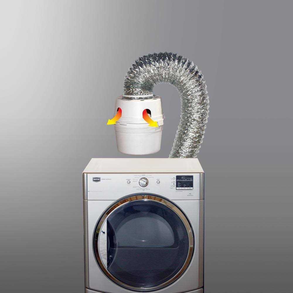 Everbilt 4 in. X 5 Ft. Indoor Dryer Vent Kit with Flexible Duct - Cheap Fitting