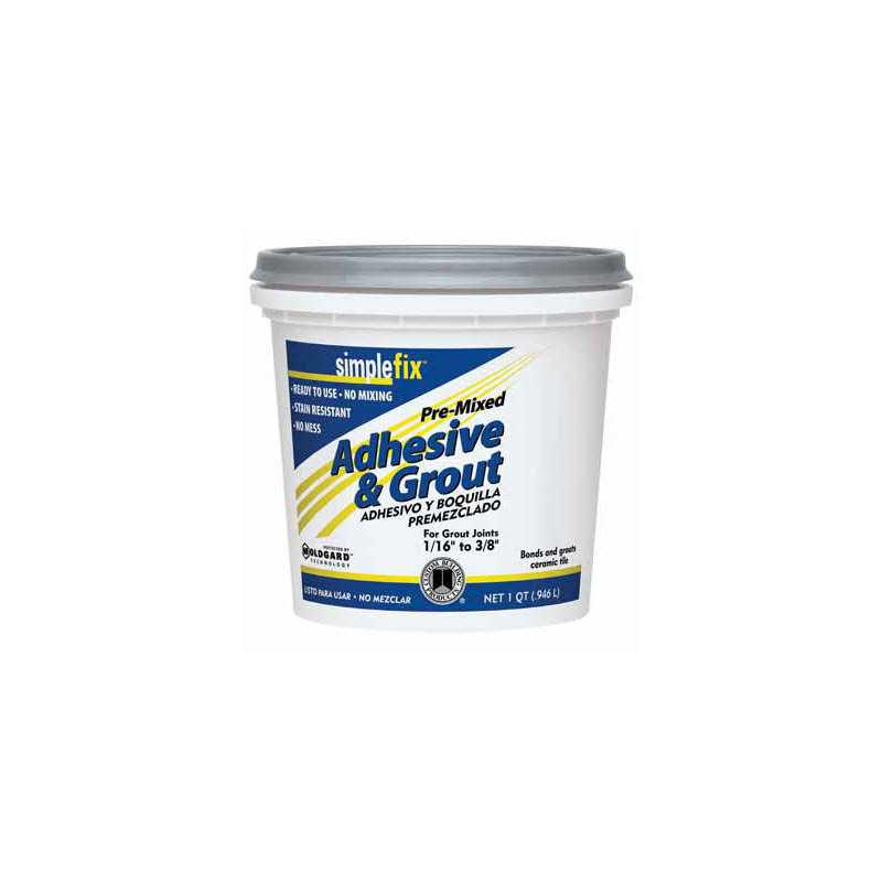 Custom Building Products SimpleFix Adhesive & Grout Quart - Cheap Fitting