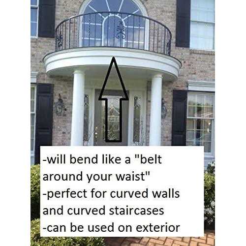 Flex Trim HD 1×4 3/4 in. x 3-1/2 in. x 96 in. Polyurethane Flexible Flat Stock S4S MOULDING - Cheap Fitting