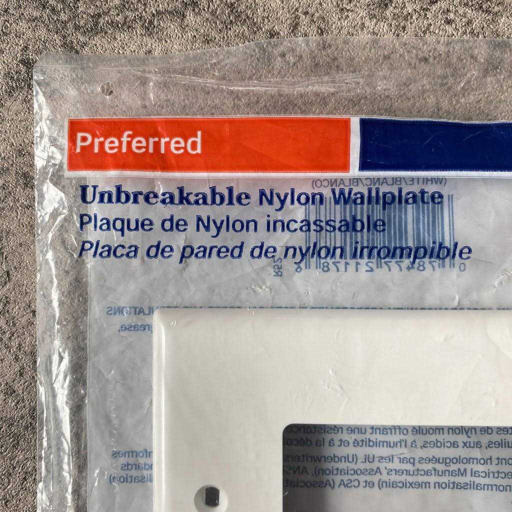 Leviton Wall Plate White 3 gang Thermoplastic Nylon Decora/GFCI PJ263-00W - Cheap Fitting